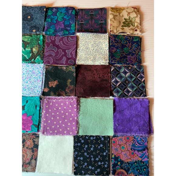 Quilting Cotton Fabric Squares 180 Pieces 2.5" Mixed Patterns - Picture 2 of 6
